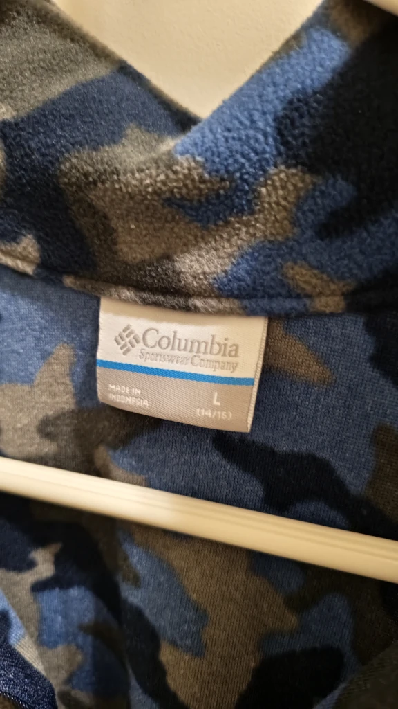 Columbia Fleece Pullover - Size L (14/15) - photo 3