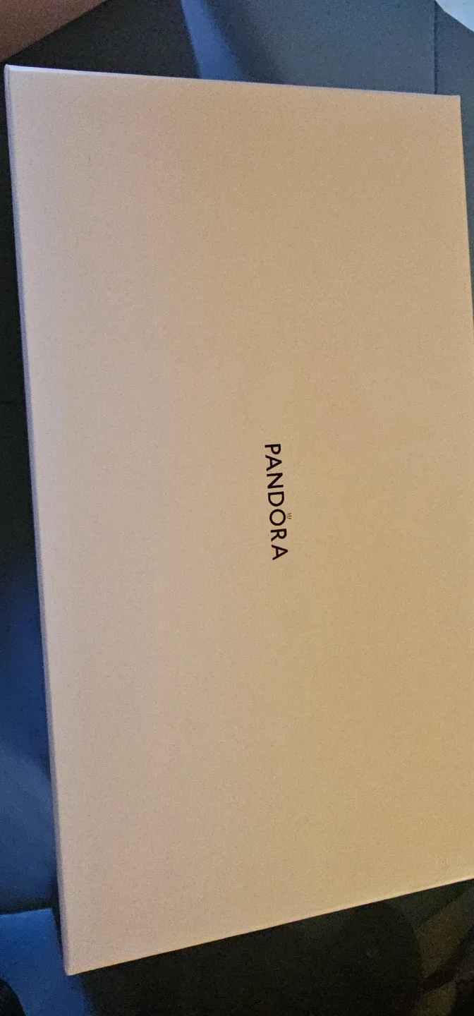 Pandora Pink Jewellery Box with Mirror image indicator(3)