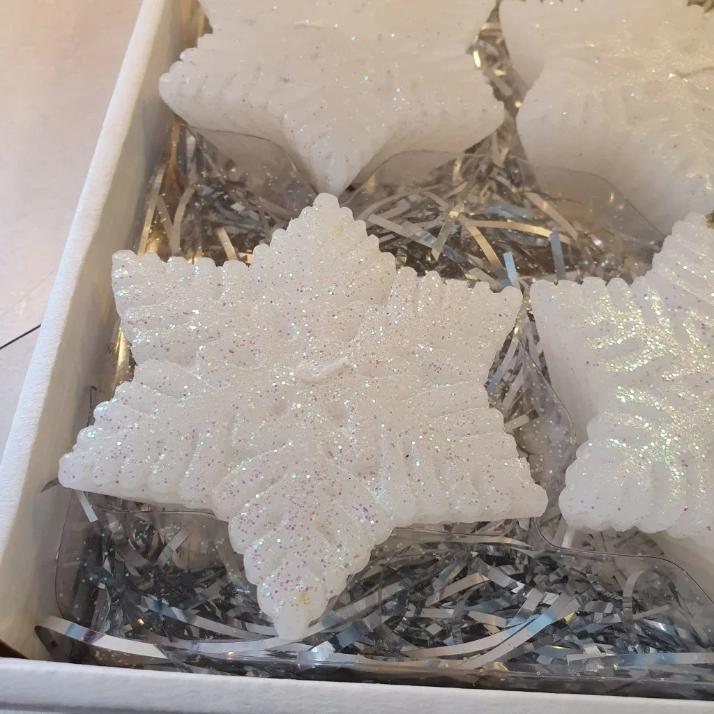 Snowflake Christmas Ornaments - Set of 12 image indicator(2)