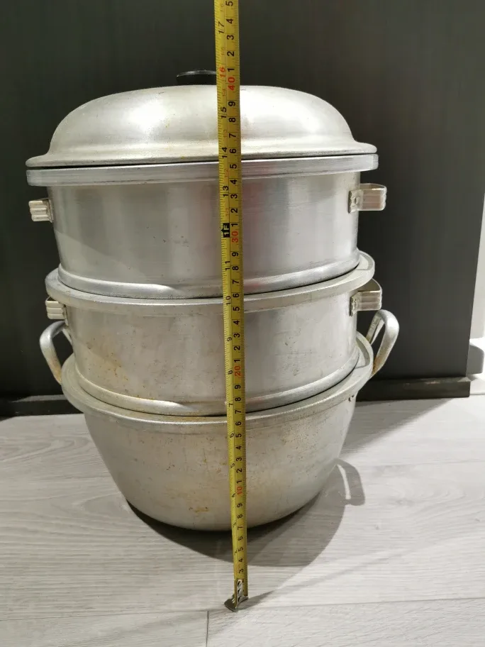 Aluminum Steamer Pot Set image indicator(4)