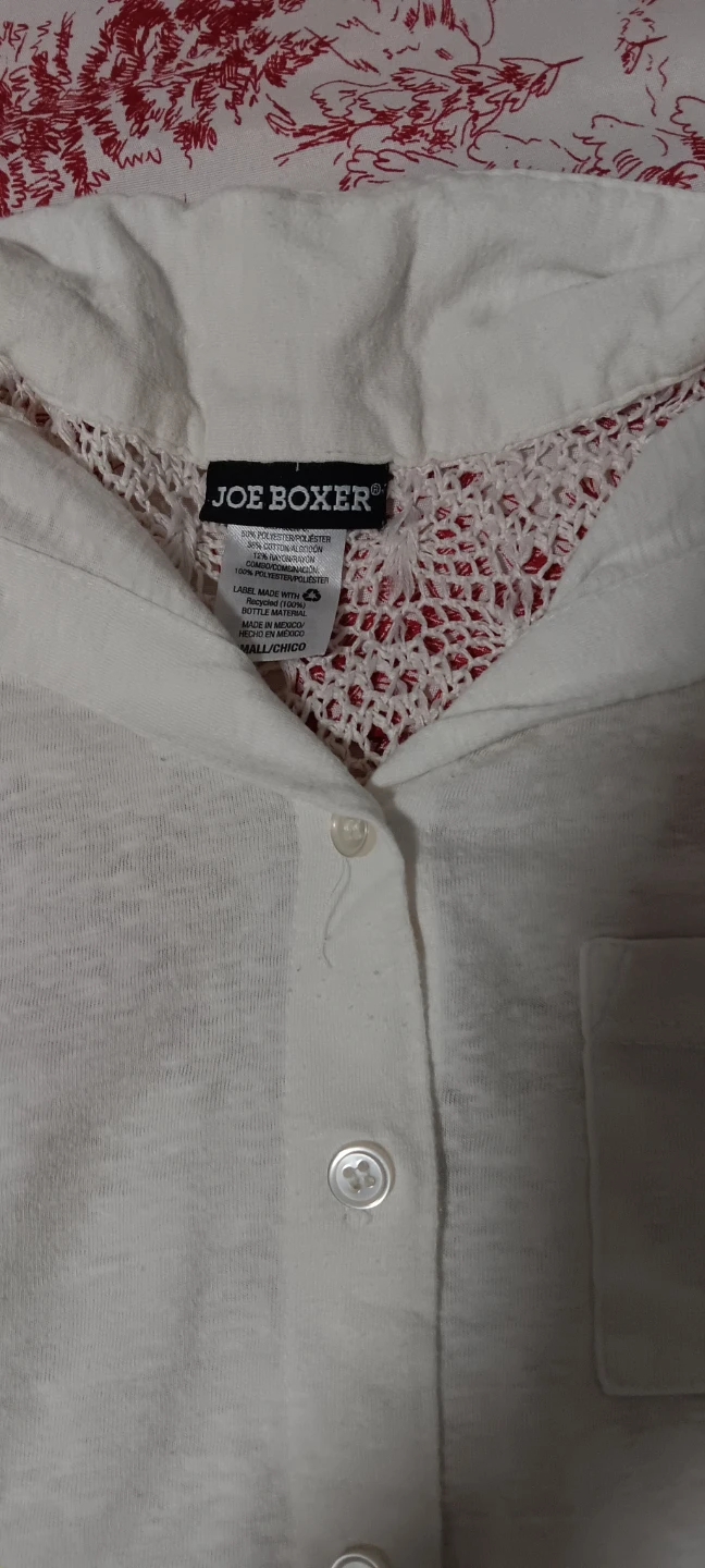 Joe Boxer White Sleeveless Top - Size M - photo 2