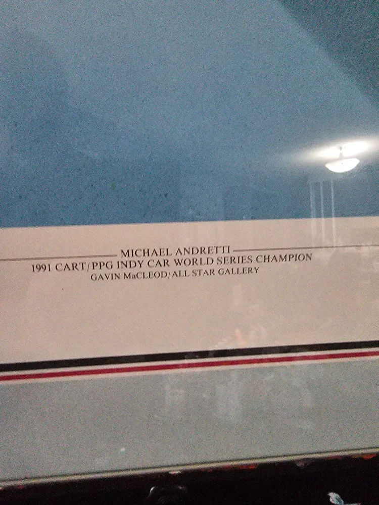 Michael Andretti 1991 CART Indy Car World Series Champion Print image indicator(3)