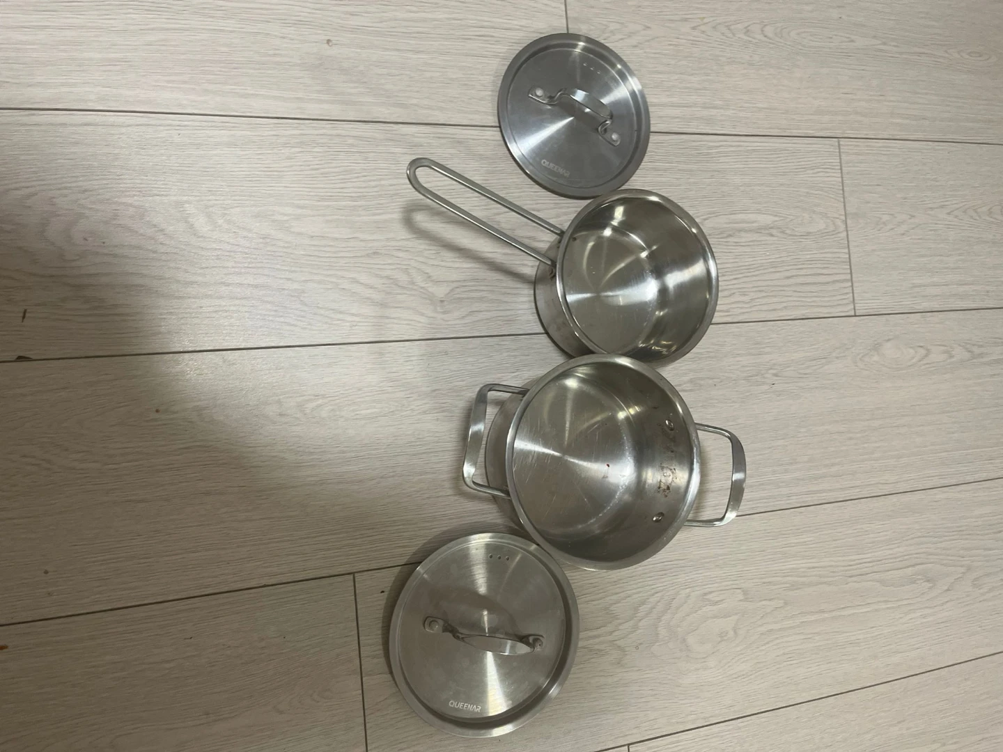 Ouranqz Stainless Steel Pots with Lids - photo 4