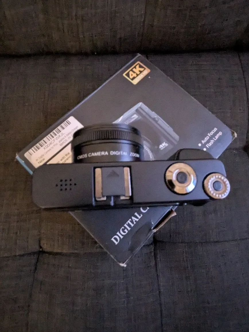 Digital Camera 4K CMOS Digital Zoom image indicator(4)