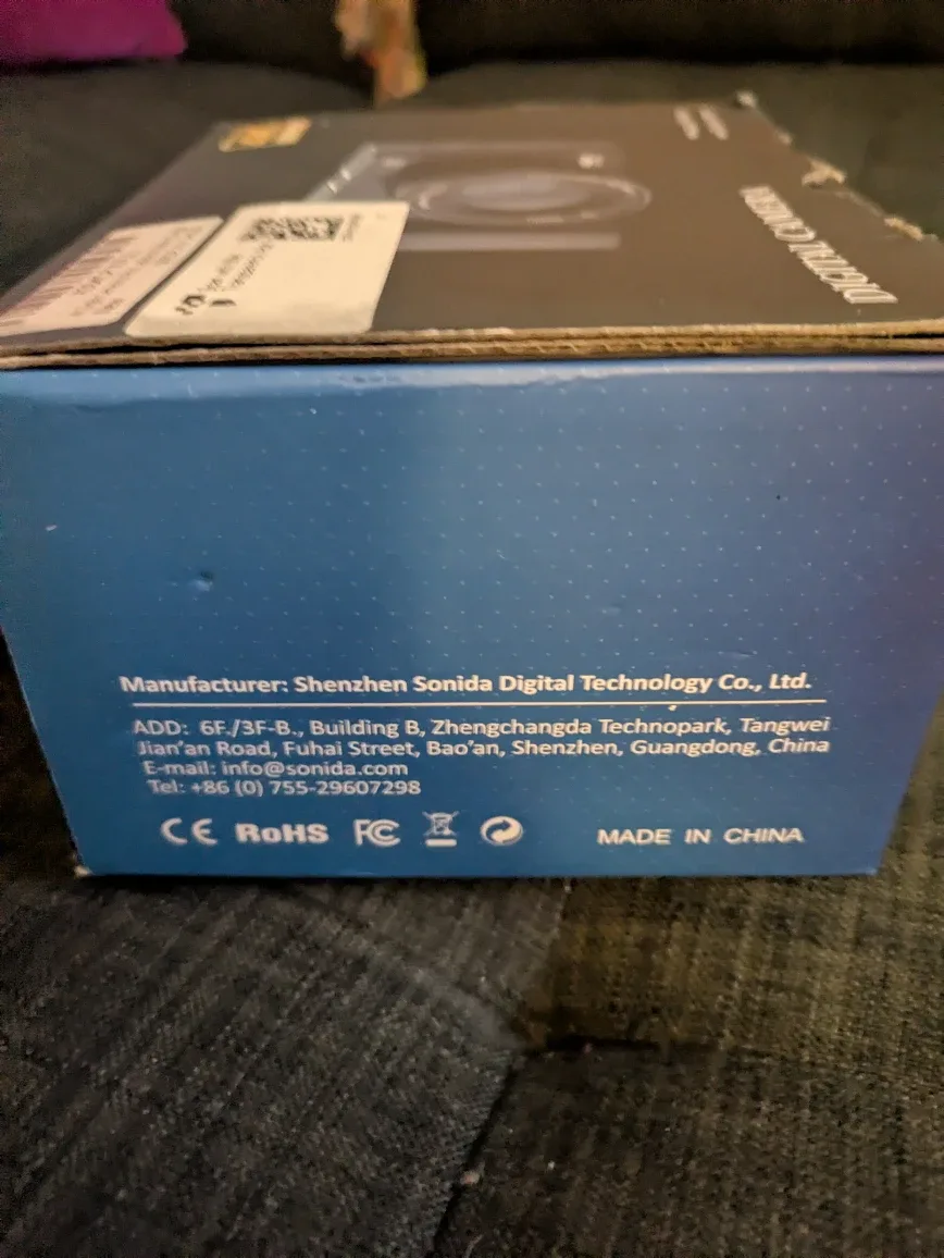 Digital Camera 4K CMOS Digital Zoom image indicator(10)