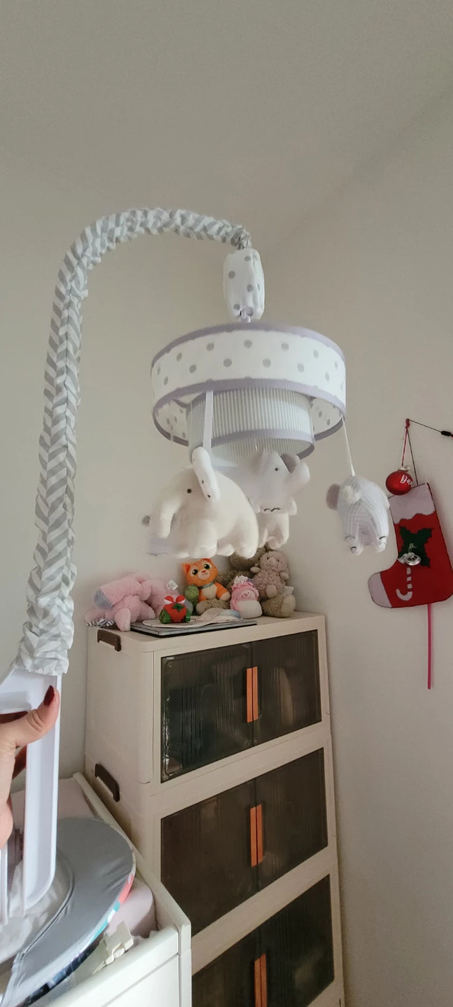 Baby Mobile - Grey & White