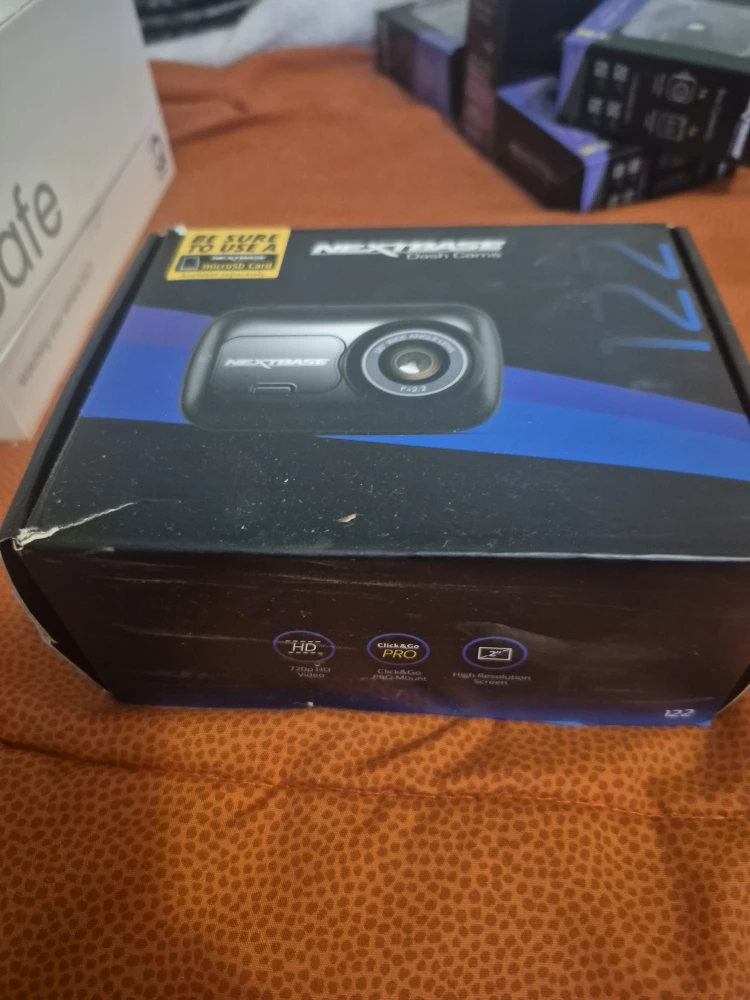 Nextbase 122 Dash Cam - Brand New in Box
