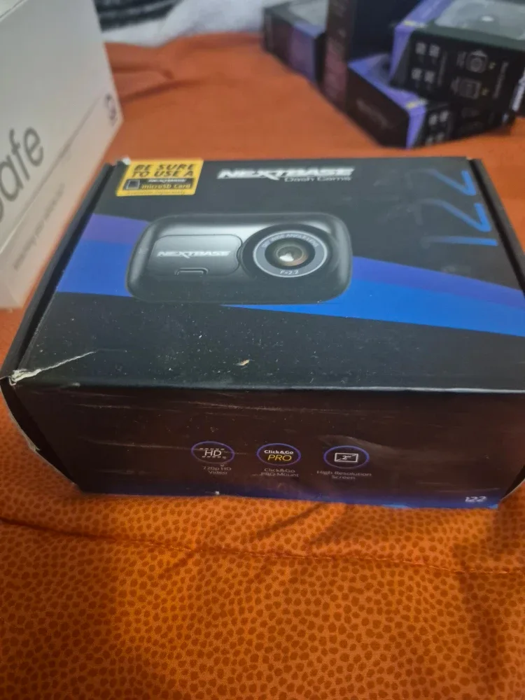 Nextbase 122 Dash Cam - Brand New in Box