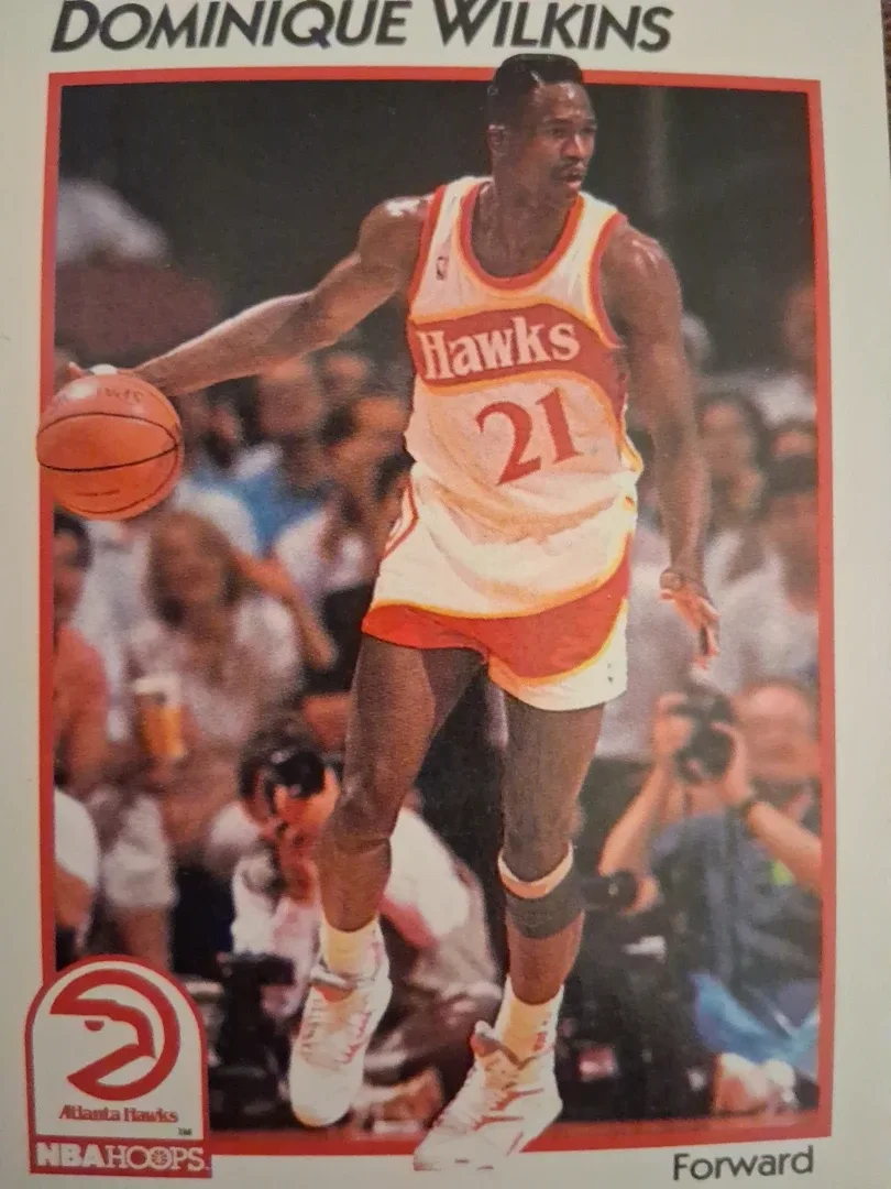 Dominique Wilkins NBA Hoops Card