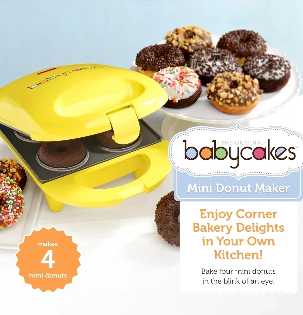 Both Babycakes Mini Donut Maker & Bella Cake Pop Maker thumbnail