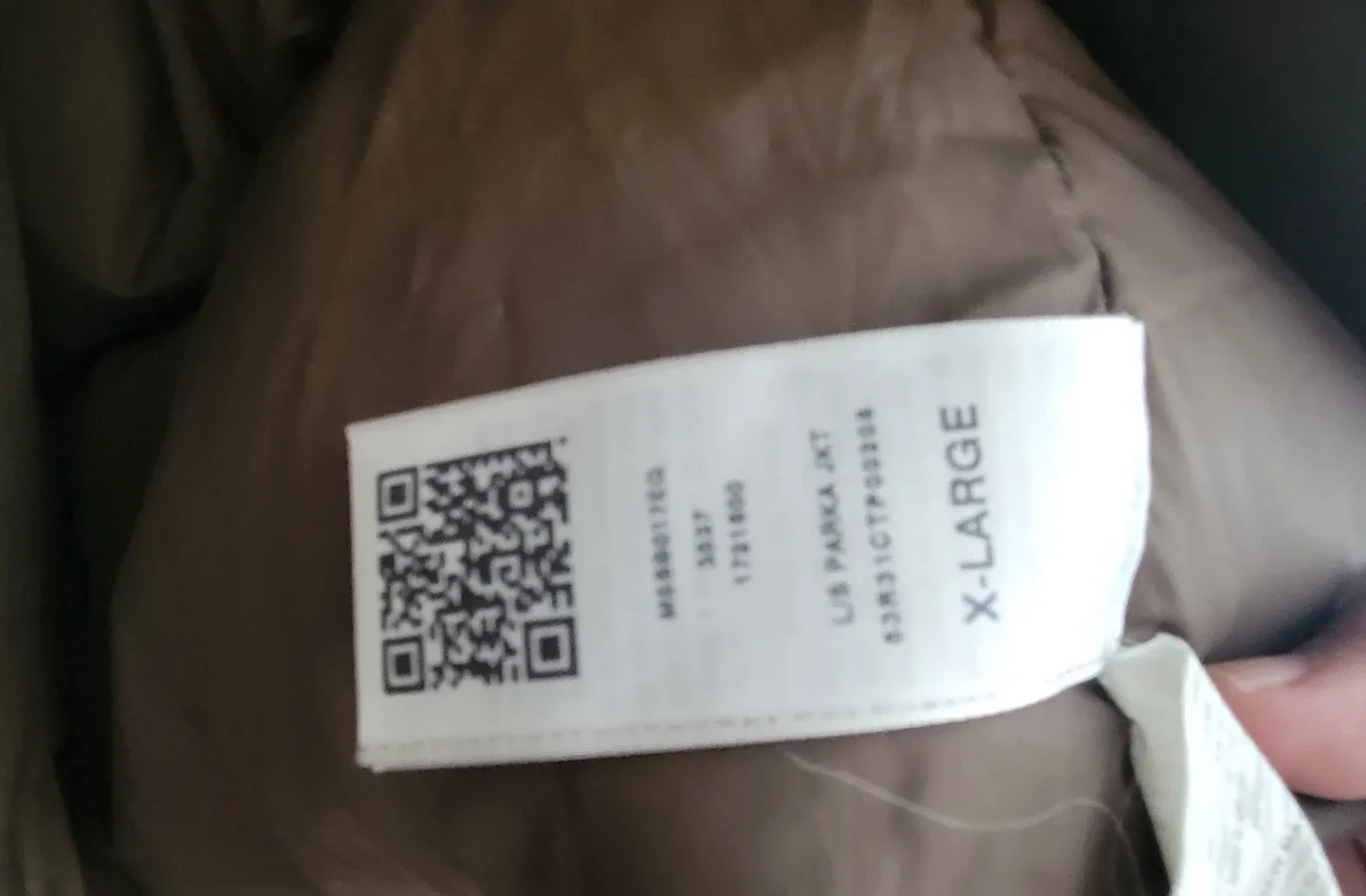 True Religion L/S Parka Jacket - X-Large image indicator(3)