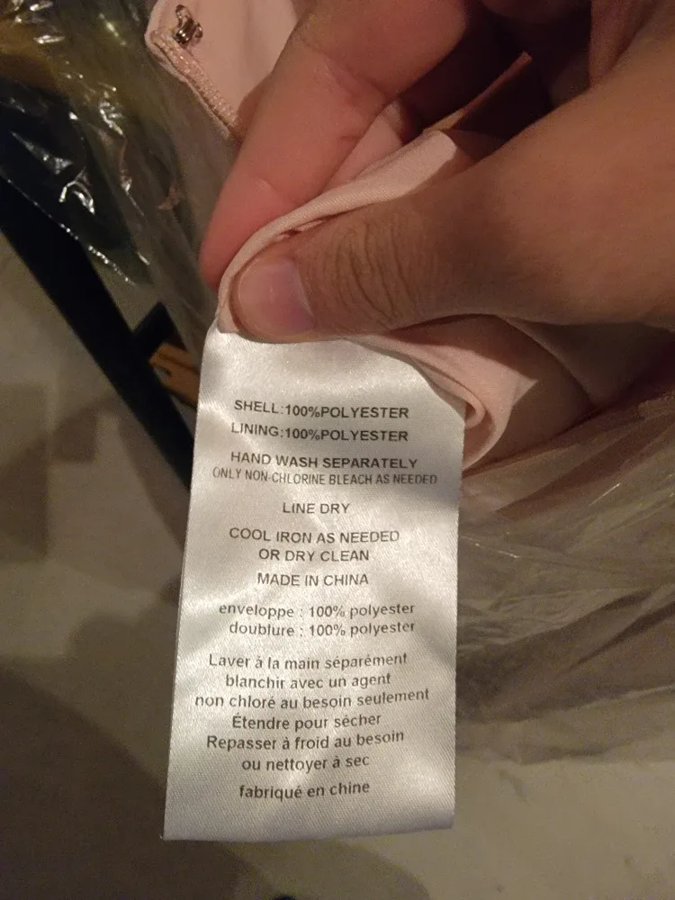 Vera Wang Pink Dress - 100% Polyester image indicator(2)