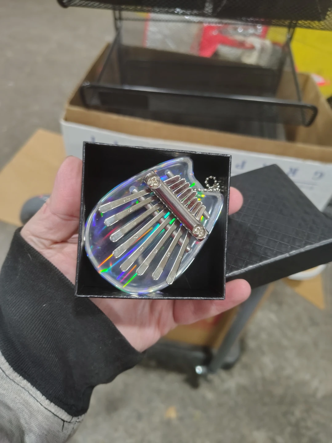 Crystal Kalimba Thumb Piano