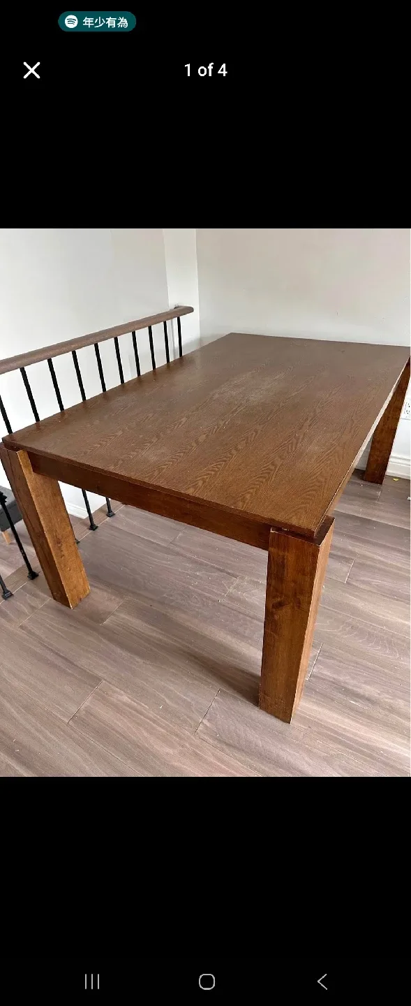 solid Wooden Dining Table image indicator(2)