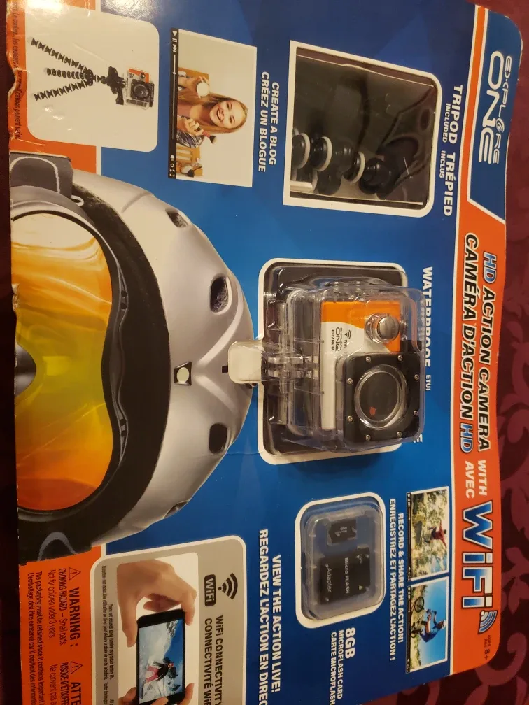 New Explore One HD Action Camera with WiFi