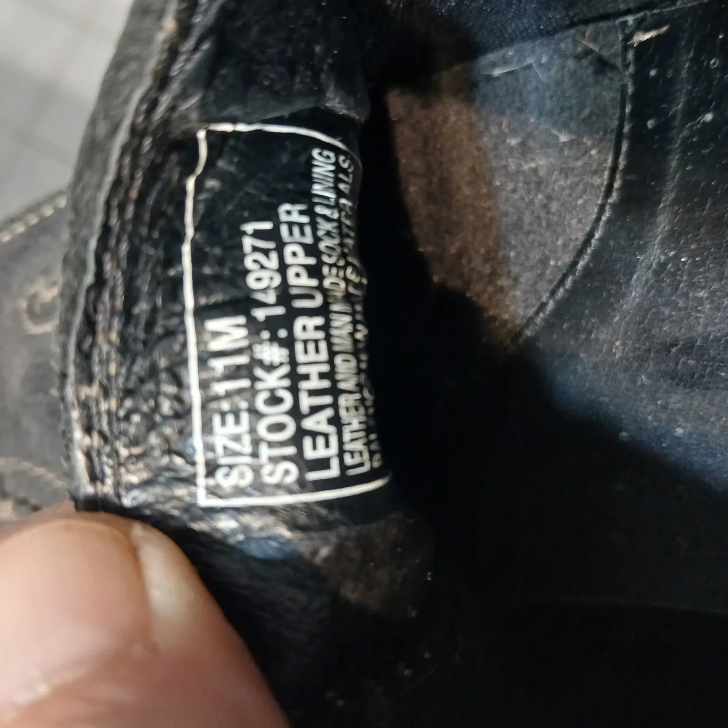 GBX Black Leather Loafers - Size 11M image indicator(4)