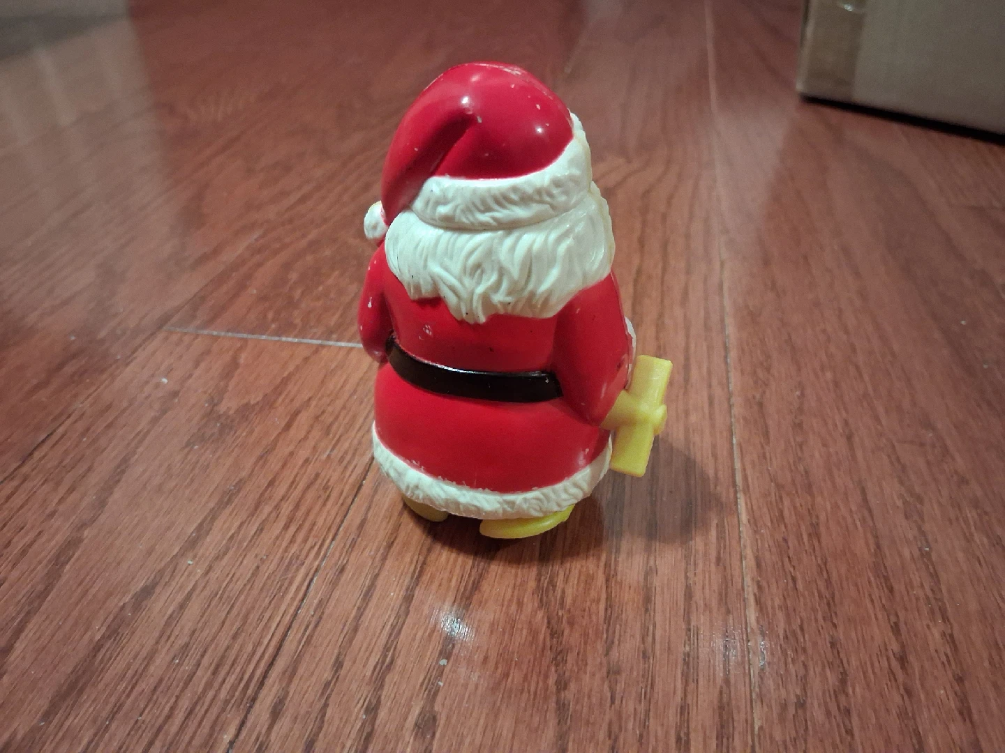 Vintage plastic wind-up Santa Claus toy - photo 2