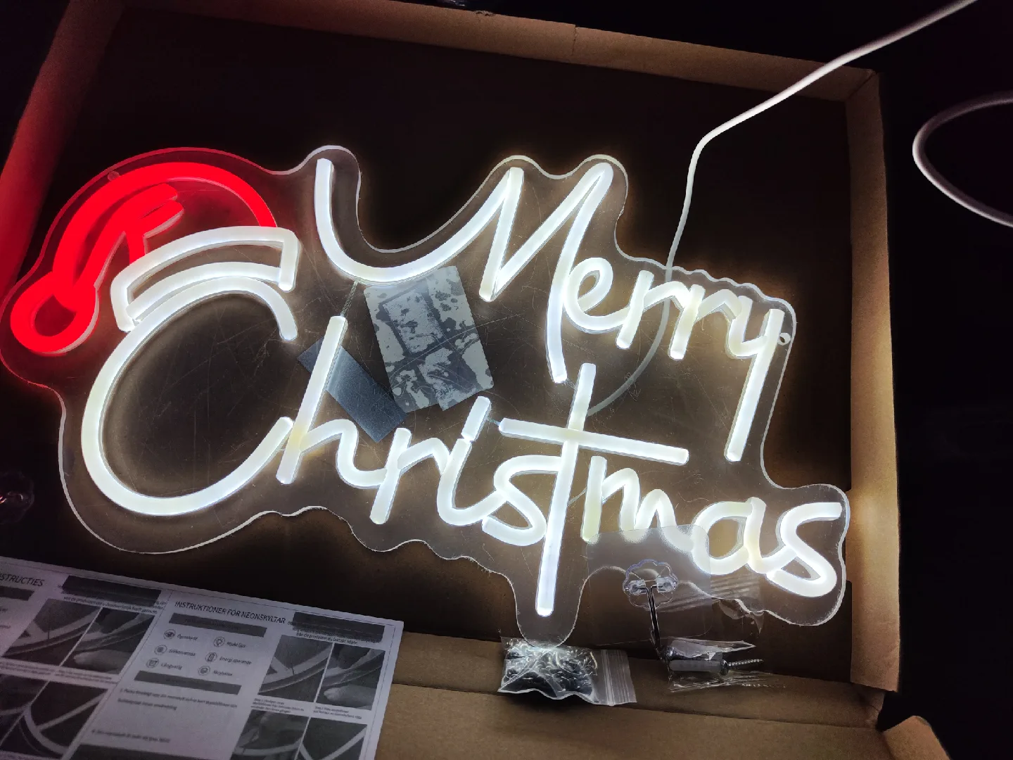 Merry Christmas Neon Sign thumbnail