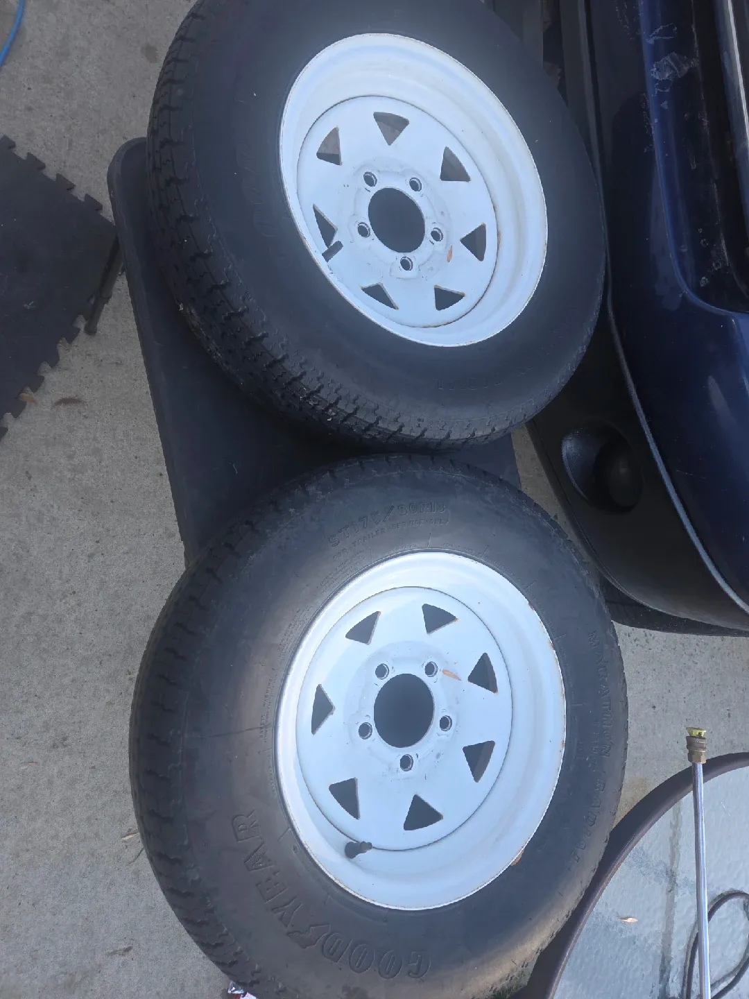 Goodyear Trailer Tires - 5 on 4.5 Bolt Pattern