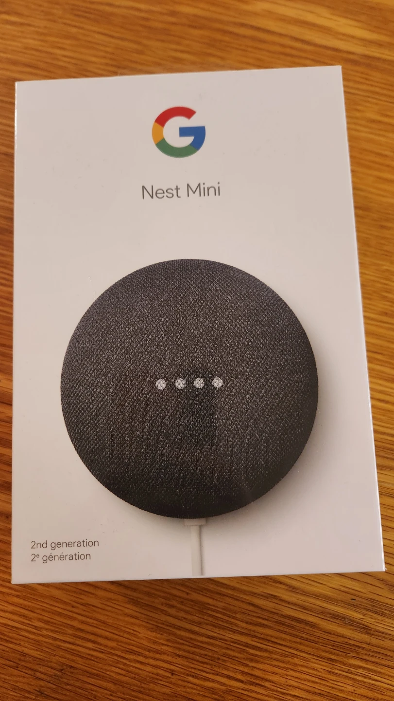 New Google Nest Mini 2nd Gen
