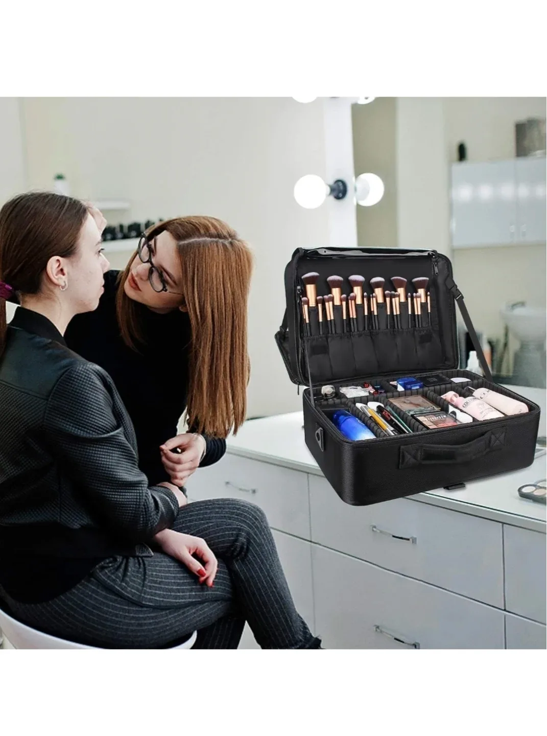 RAIavel Makeup  Case - Black image indicator(2)