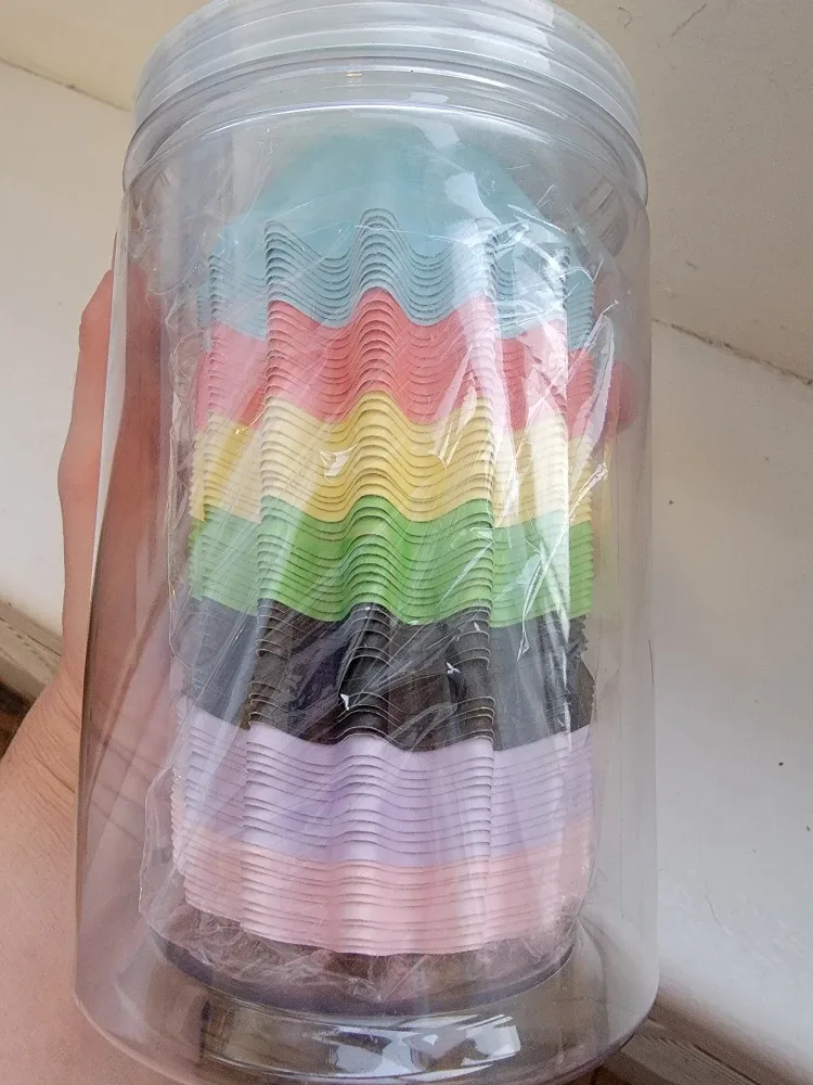 Baking Cups in Container