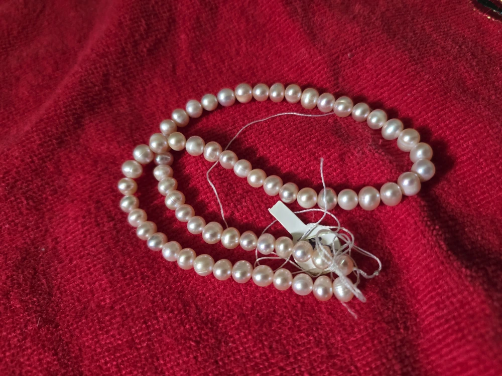 Loose Natural  Coral and Pearl Beads for jewelry making - photo 3