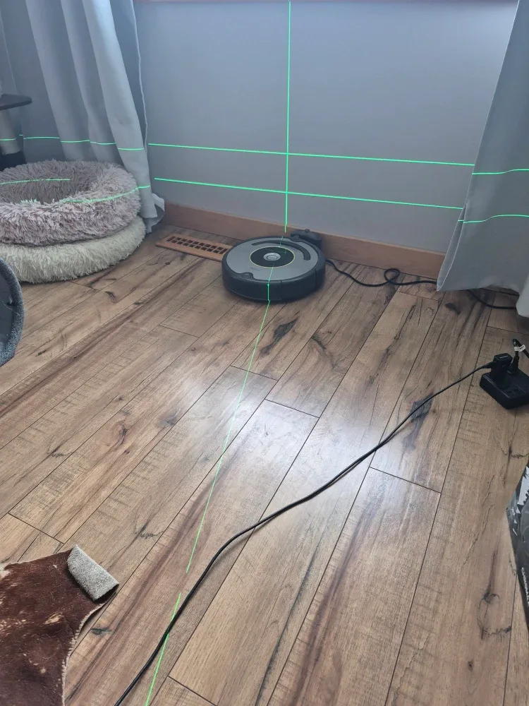 Huepar 4x360°D Cross Line Laser Level - Green image indicator(5)