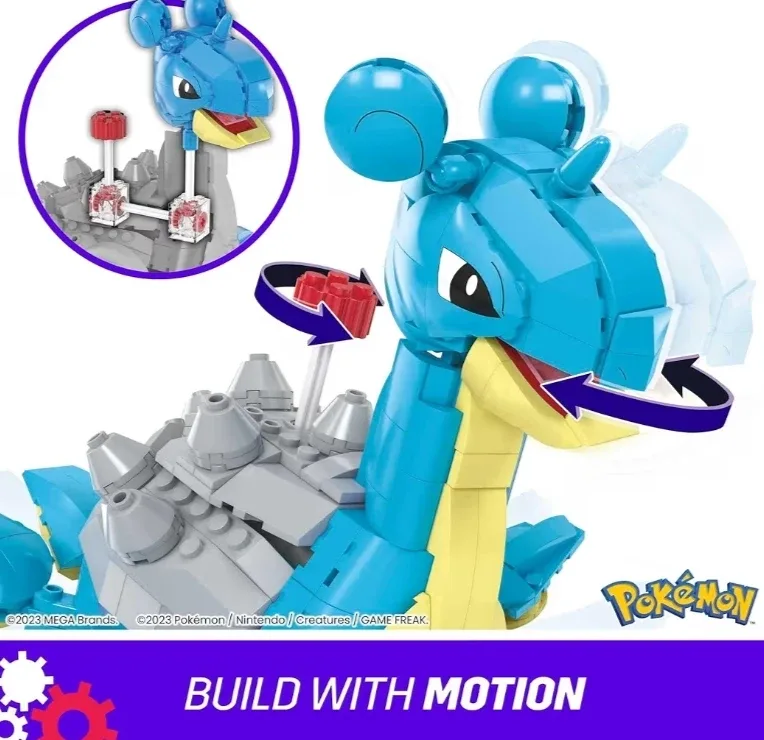 Brand NEW Mega Pokémon Lapras & Lokhlass Building Set image indicator(4)
