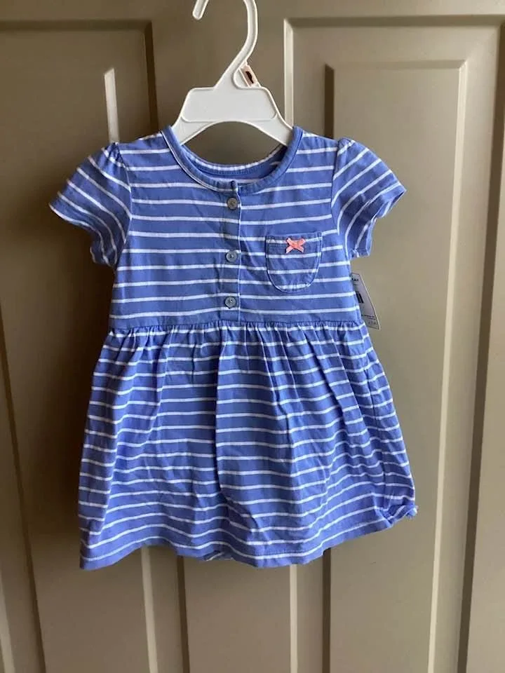 Girls sz 24 months onesie dress