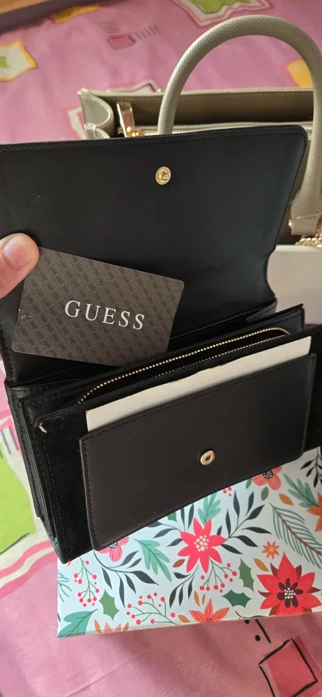 Guess Black Wallet New