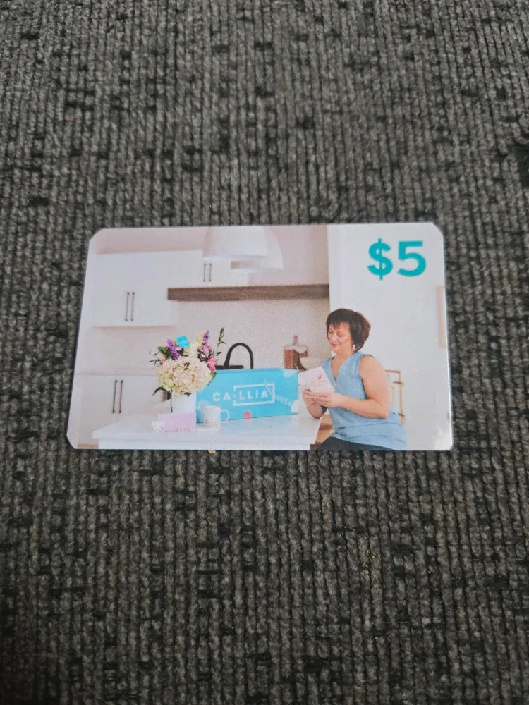 Callia $5 giftcard