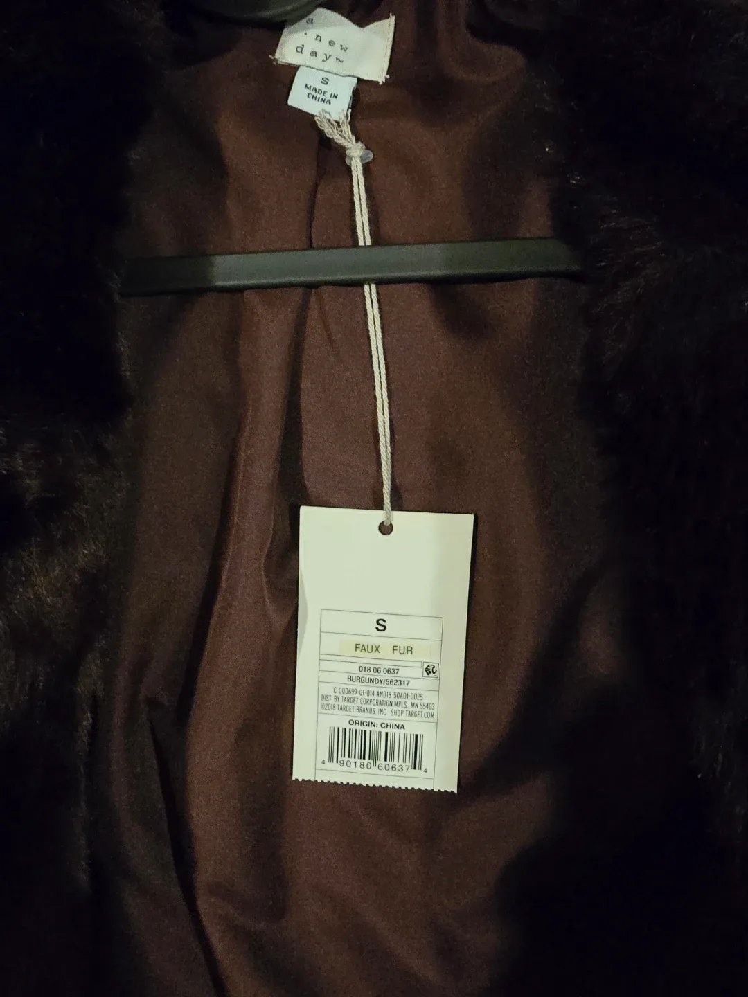 New Day Faux Fur Jacket - Size S image indicator(4)