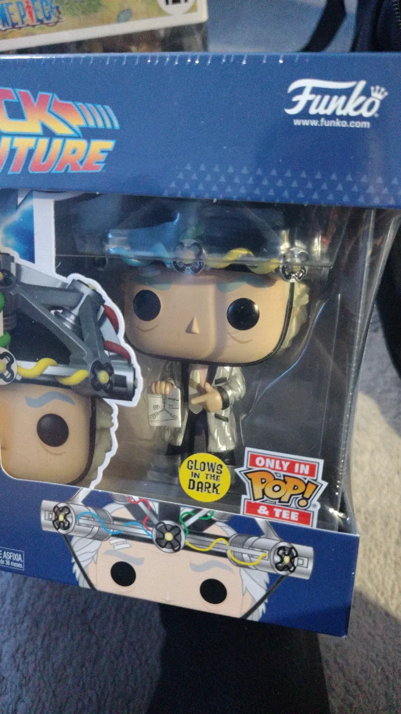 Funko Pop! Back to the Future Doc Brown with Tee - Size L image indicator(4)