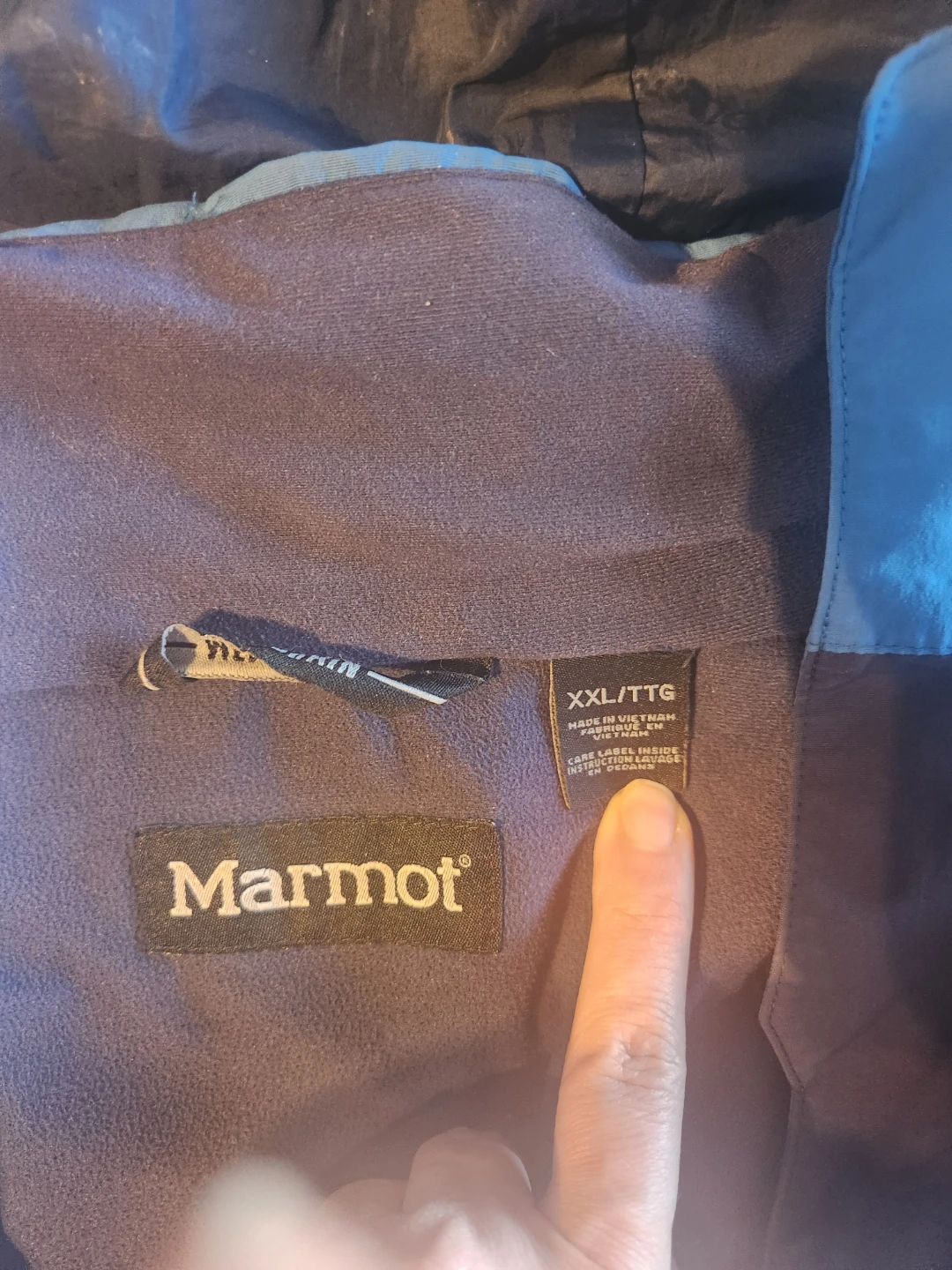 Marmot XXL Blue/Grey Jacket - photo 2