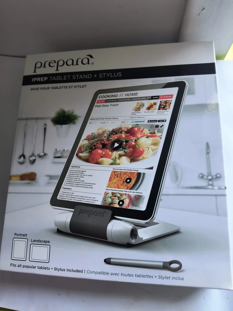 Prepara iPrep Tablet Stand + Stylus