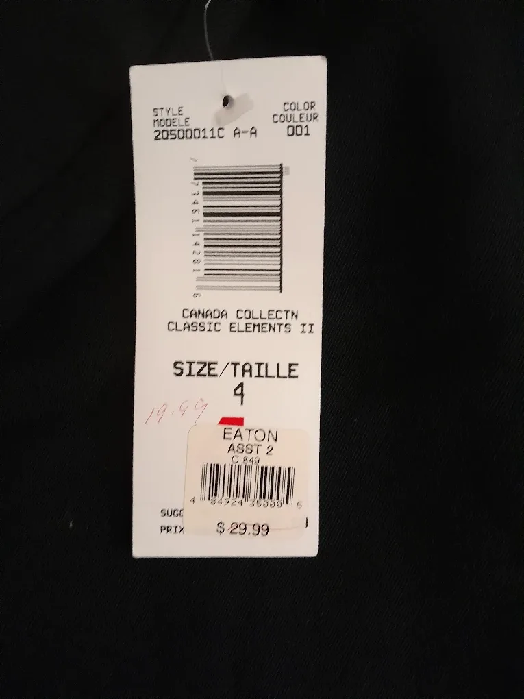 New Liz Claiborne Collection Black Wool Skirt image indicator(3)