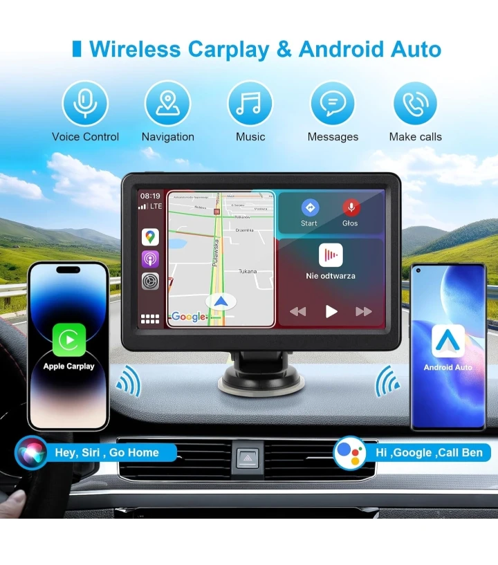 Wireless Carplay Screen for Car - photo 2