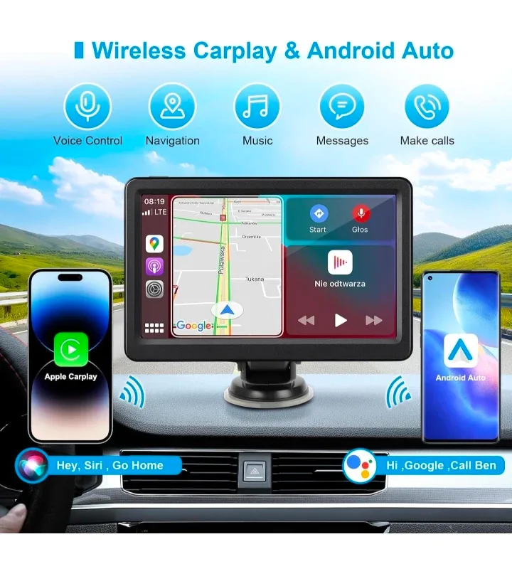 Wireless Carplay Screen for Car image indicator(2)