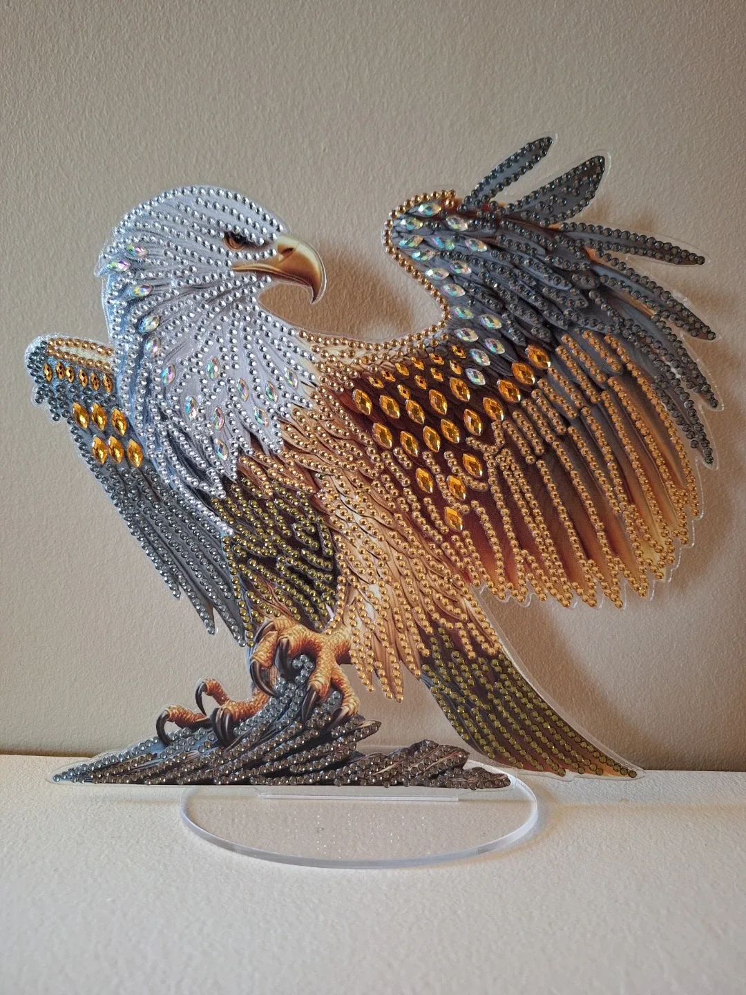 Acryllic Majestic Eagle Diamond Art