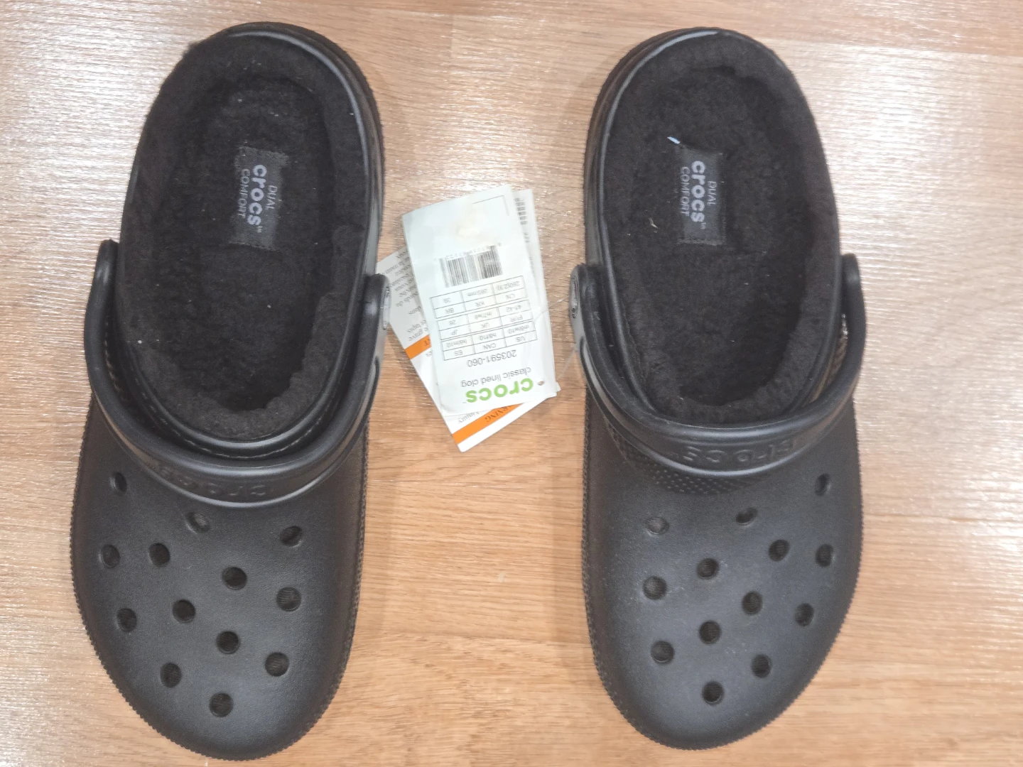 Crocs Classic Lined Clog - Black