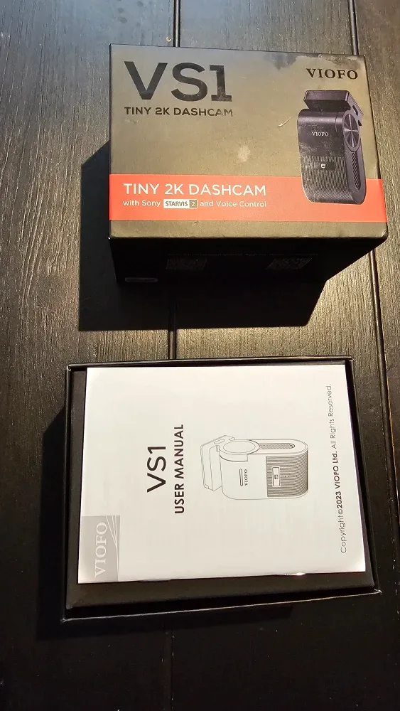 VIOFO VS1 Tiny 2K Dashcam - New in Box! image indicator(3)