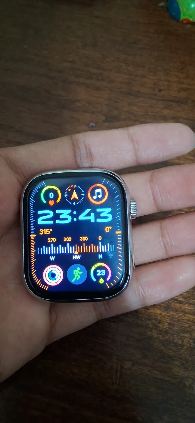 Apple Watch clone with White Band image indicator(4)