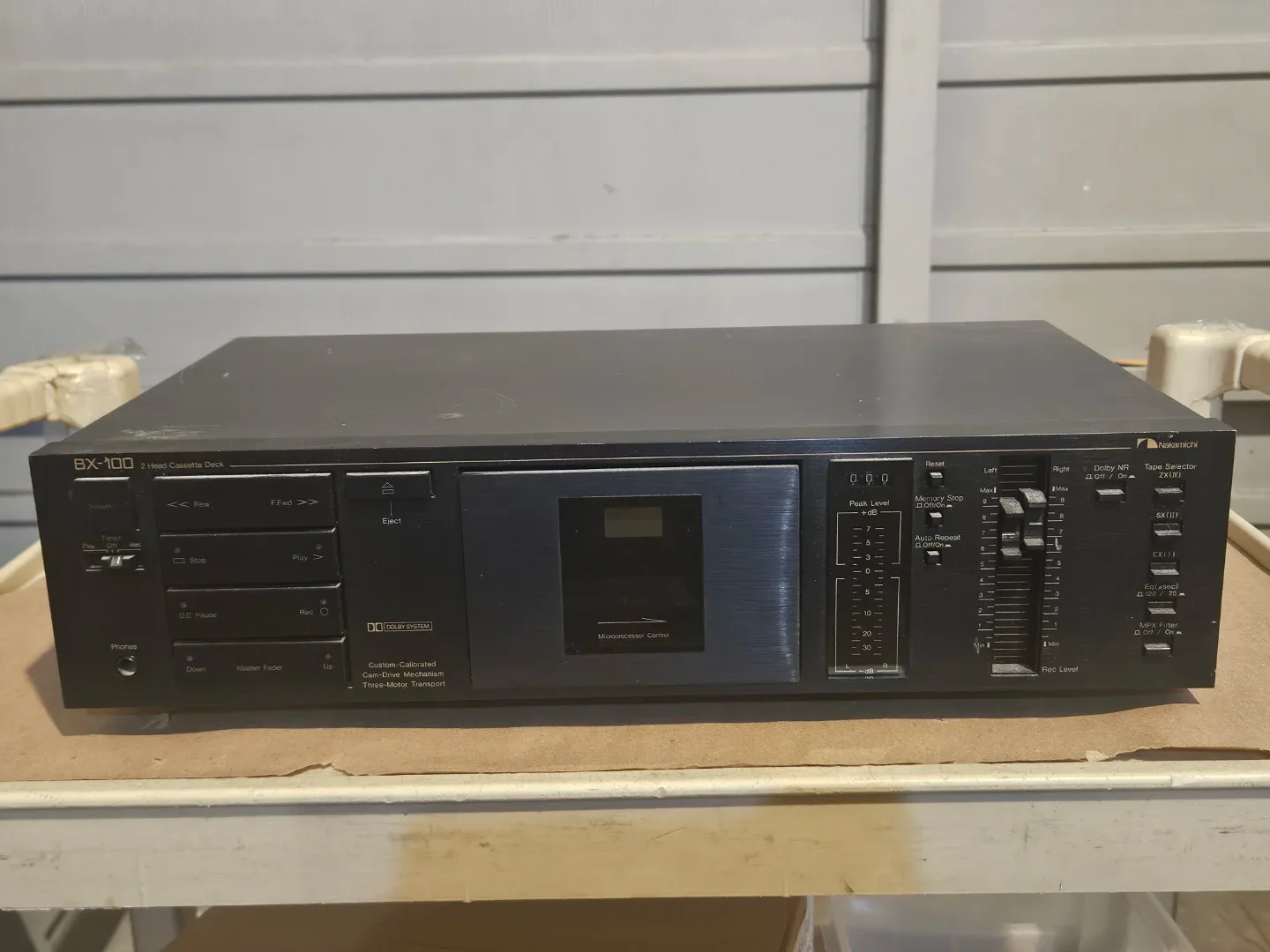 Nakamichi BX-100 2-Head Cassette Deck image indicator(2)