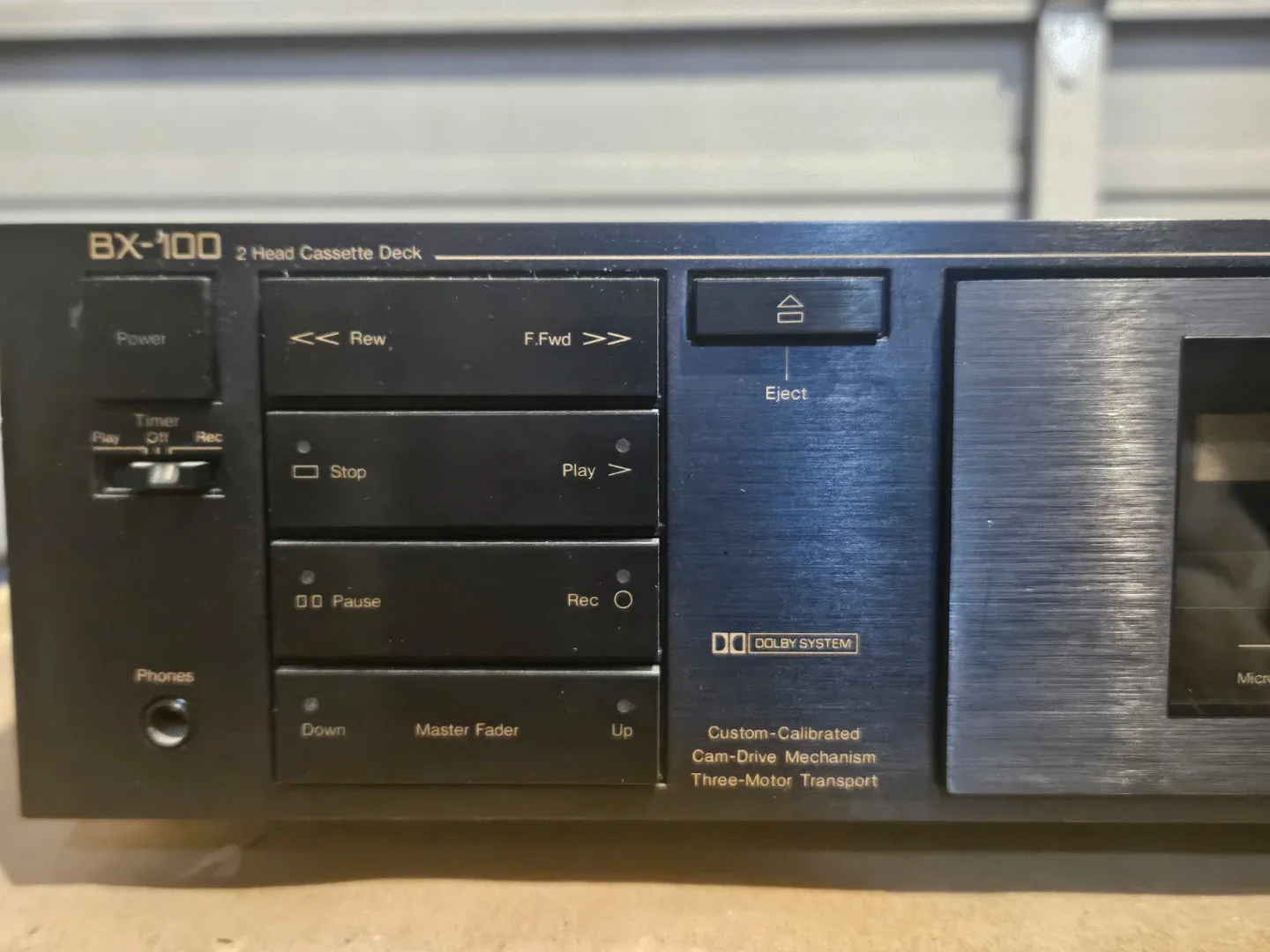 Nakamichi BX-100 2-Head Cassette Deck image indicator(4)