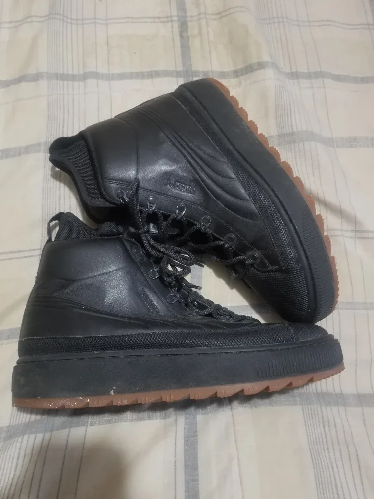Puma Black High Top Boots - US 11 image indicator(3)