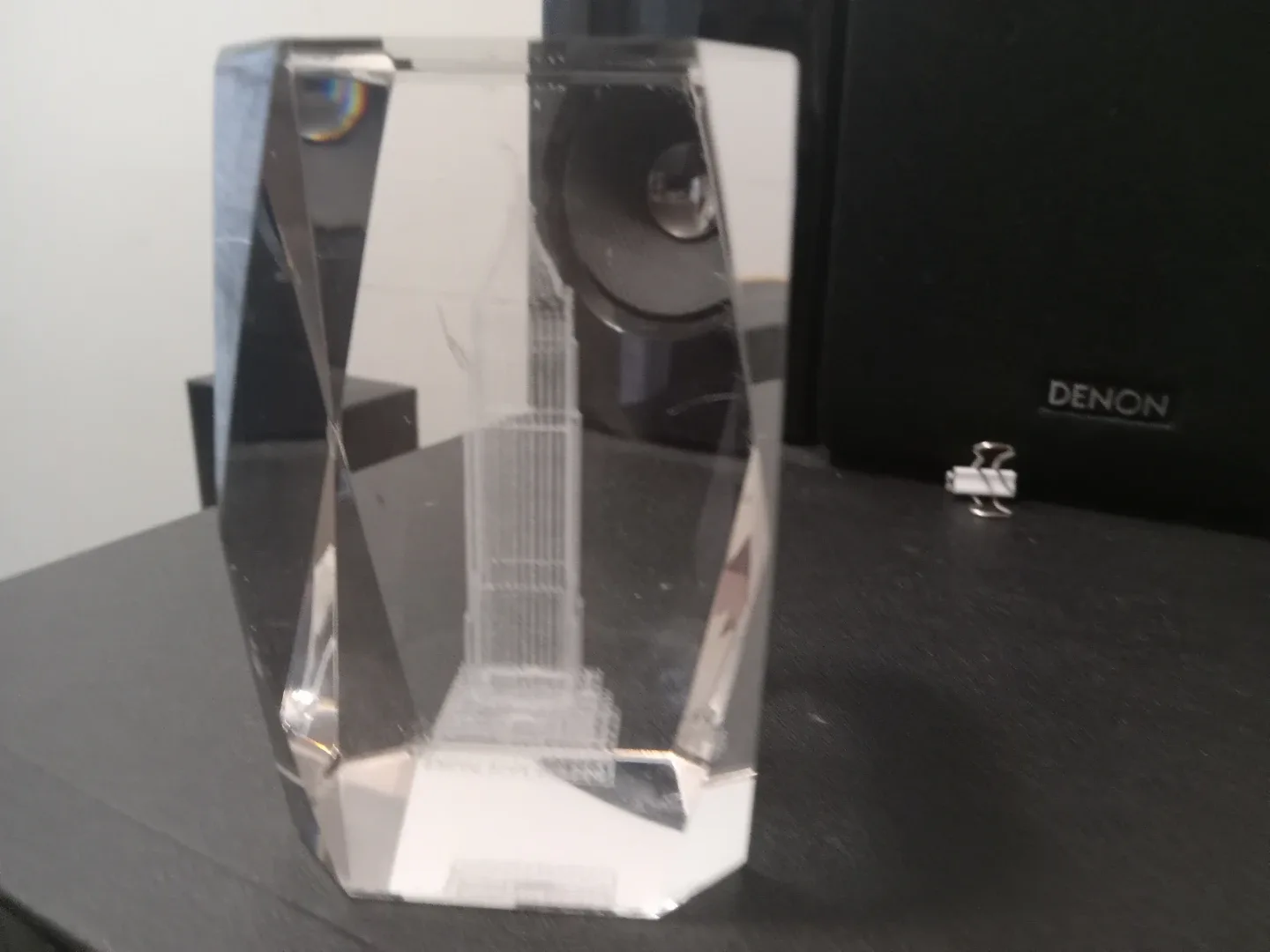 Crystal Empire State Building Figurine