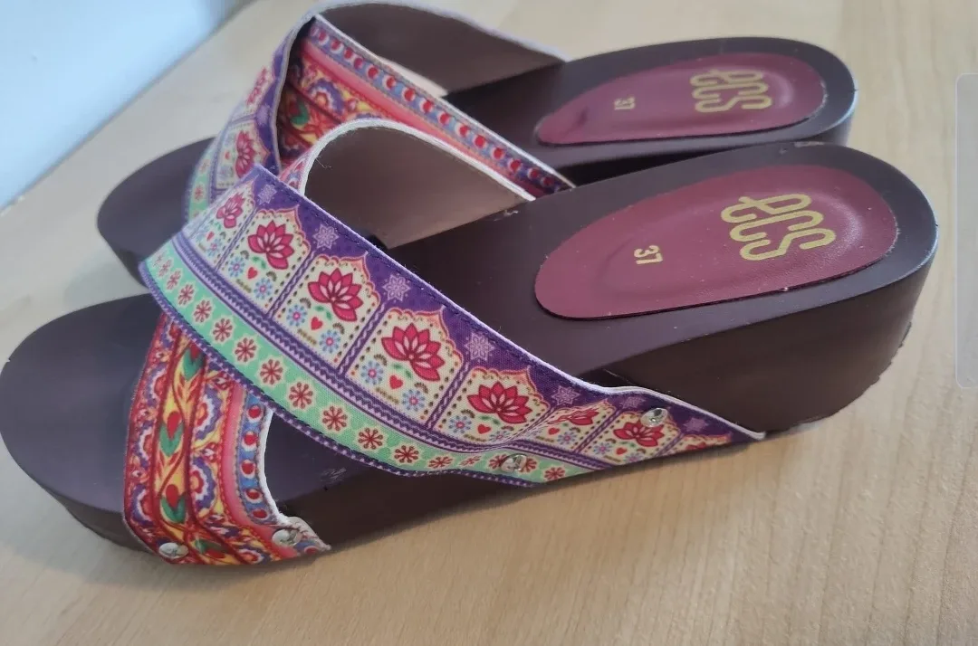 New wedge sandals - Size 5 or 5.5 (PRICE ADJUSTED) image indicator(3)