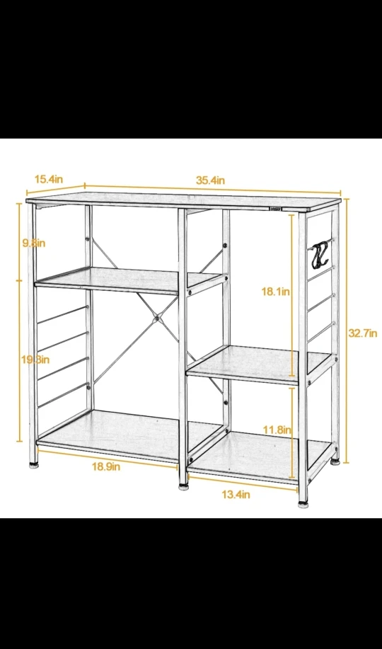 Kitchen Storage Rack 3-tier *new - photo 5
