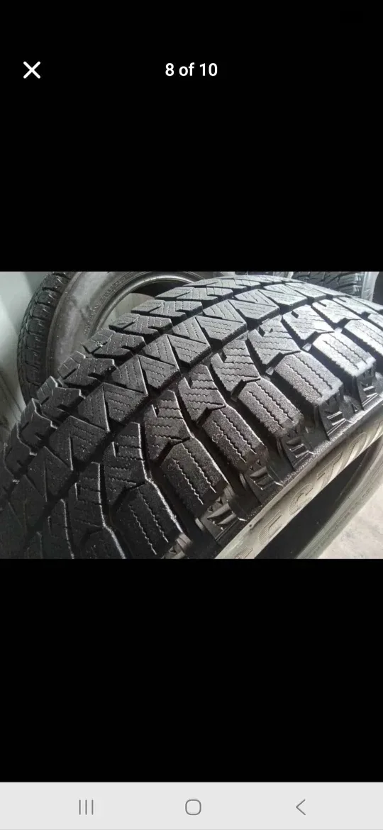 Set of 4 BRIDGESTONE Winter Tires (225/55R17) – Like New! image indicator(8)